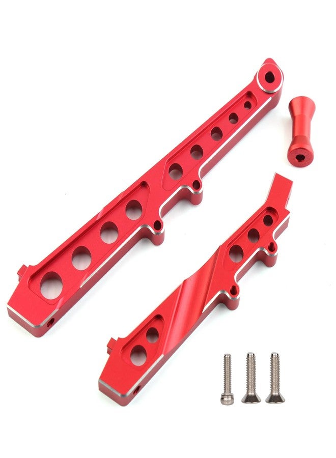 MOSHNOLY Aluminum Alloy HD Chassis Brace Set for Front Rear Brace for Arrma 6S 1/7 Limitless V1,Felony/Infraction BLX Upgrade Parts Aluminum Center Cars Hopups Part,Replaces ARA320511,Hop Ups Support Frame - Image 1